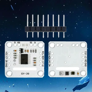 DIY Electronics GY-39 4-in-1 Sensor (1PC) - Serial Output Environmental Monitor for Light, Temp, Humidity & Pressure DIY Electronics GY-39 4-in-1 Sensor (1PC) - Serial Output Environmental Monitor for Light, Temp, Humidity & Pressure