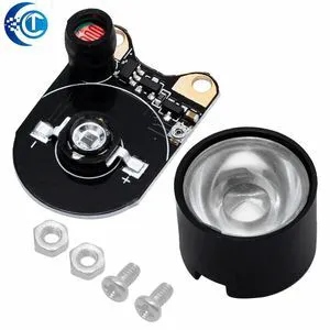 3W 850nm IR Infrared LED Fill Light Module 1 Piece Night Vision Supplementary Lamp Compatible with Raspberry Pi Camera 3W 850nm IR Infrared LED Fill Light Module 1 Piece Night Vision Supplementary Lamp Compatible with Raspberry Pi Camera