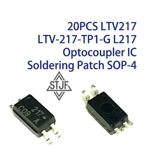 20PCS LTV217 LTV-217-TP1-G L217 Optocoupler IC Soldering Patch SOP-4 20PCS LTV217 LTV-217-TP1-G L217 Optocoupler IC Soldering Patch SOP-4