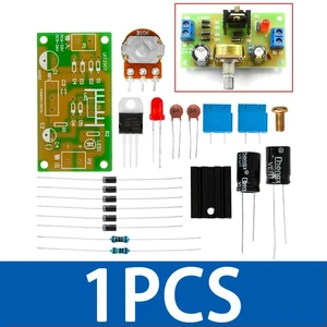 Adjustable LM317 DC Power Supply DIY Kit, Continuously Adjustable Voltage Regulator Module for Electronic Learning Projects Adjustable LM317 DC Power Supply DIY Kit, Continuously Adjustable Voltage Regulator Module for Electronic Learning Projects