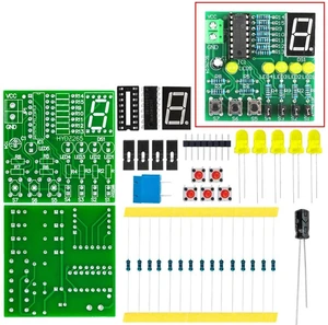 DIY Electronic Soldering Practice Kit Unassembled Component Set for Student Circuit Learning & Training DIY Electronic Soldering Practice Kit Unassembled Component Set for Student Circuit Learning & Training