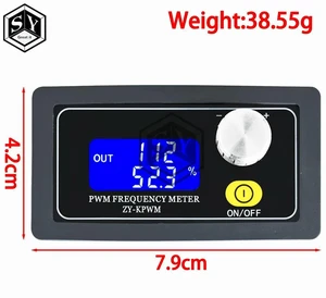 XY-PWM1 PWM Signal Generator Module, Dual-Mode Adjustable Frequency & 0-100% Duty Cycle Square Wave Output XY-PWM1 PWM Signal Generator Module, Dual-Mode Adjustable Frequency & 0-100% Duty Cycle Square Wave Output