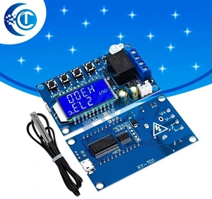XY-T01 Digital Thermostat Temperature Controller Heating & Refrigeration Control Switch Module for Electronic DIY Projects XY-T01 Digital Thermostat Temperature Controller Heating & Refrigeration Control Switch Module for Electronic DIY Projects