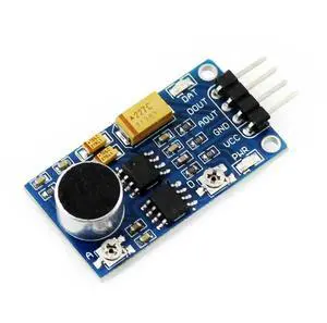 Onboard audio power amplifier LM386 Sound Sensor for Sound level detection Audio amplifier Onboard audio power amplifier LM386 Sound Sensor for Sound level detection Audio amplifier