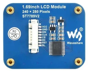 1.69inch LCD Display Module, 240×280 Resolution, SPI Interface, IPS, 262K Colors 1.69inch LCD Display Module, 240×280 Resolution, SPI Interface, IPS, 262K Colors
