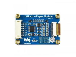 1.54inch e-Paper Module (B),200x200, 1.54inch E-Ink display module, three-color 1.54inch e-Paper Module (B),200x200, 1.54inch E-Ink display module, three-color