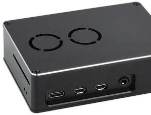 Dual Fan Case for Raspberry Pi 4, Dull-Polish Surface Dual Fan Case for Raspberry Pi 4, Dull-Polish Surface