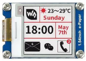 1.54 inch 3 Colors EPD E-paper E-ink Display Module 200x200 Resolution Screen SPI Interface 1.54 inch 3 Colors EPD E-paper E-ink Display Module 200x200 Resolution Screen SPI Interface