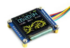 1.5inch RGB OLED Module,RGB OLED Display Module, 65K RGB Colors, 128×128, SPI 1.5inch RGB OLED Module,RGB OLED Display Module, 65K RGB Colors, 128×128, SPI
