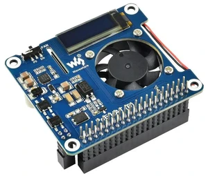 Power over Ethernet HAT (B) for Raspberry Pi 3B+/4B and 802.3af PoE network with OLED Display Monitor Power over Ethernet HAT (B) for Raspberry Pi 3B+/4B and 802.3af PoE network with OLED Display Monitor