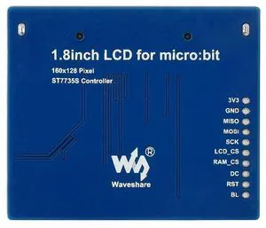 1.8inch Colorful Display Module for micro:bit 160*128 Pixels 65K Colors 1.8inch Colorful Display Module for micro:bit 160*128 Pixels 65K Colors