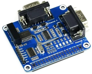 2 Channel Isolated RS232 Expansion HAT SC16IS752+SP3232 Dual Chip Solution for Raspberry Pi 2 Channel Isolated RS232 Expansion HAT SC16IS752+SP3232 Dual Chip Solution for Raspberry Pi