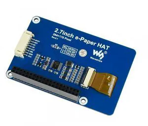 2.7inch e-Paper HAT,264x176,E-Ink display for Raspberry Pi 2.7inch e-Paper HAT,264x176,E-Ink display for Raspberry Pi