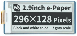 2.9inch E-Paper E-Ink Display Module for Raspberry Pi Pico 2.9inch E-Paper E-Ink Display Module for Raspberry Pi Pico