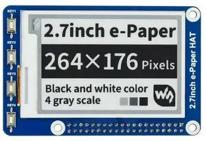 2.7inch E-Ink display HAT 264*176 Resolution for Raspberry Pi Electronic Shelf el 2.7inch E-Ink display HAT 264*176 Resolution for Raspberry Pi Electronic Shelf el