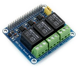 Raspberry Pi Power Relay Expansion Board for Control High Voltage or Current Devices Raspberry Pi Power Relay Expansion Board for Control High Voltage or Current Devices