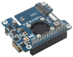 POE M.2 HAT+ Adapter With PoE Function For Raspberry Pi 5,Supports NVMe Protocol M.2 Solid State Drive,High-speed Read POE M.2 HAT+ Adapter With PoE Function For Raspberry Pi 5,Supports NVMe Protocol M.2 Solid State Drive,High-speed Read