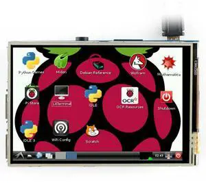 3.5inch Resistive Touch Screen TFT LCD Display 480*320 Pixels for Raspberry Pi Ubuntu Kali 3.5inch Resistive Touch Screen TFT LCD Display 480*320 Pixels for Raspberry Pi Ubuntu Kali