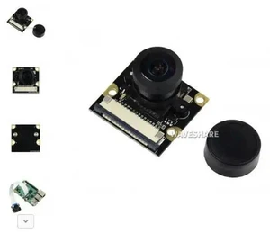 RPi Camera (I) for Raspberry Pi, OV5647, 5MP, Adjustable Focus, Fisheye Lens RPi Camera (I) for Raspberry Pi, OV5647, 5MP, Adjustable Focus, Fisheye Lens