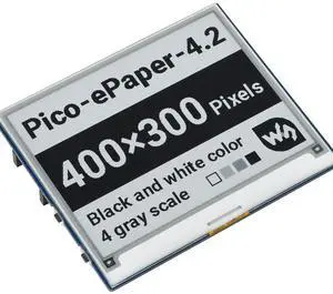 Raspberry Pi Pico 4 Grayscale SPI 4.2 Inch E Paper E ink Display Module Expansion Module Raspberry Pi Pico 4 Grayscale SPI 4.2 Inch E Paper E ink Display Module Expansion Module