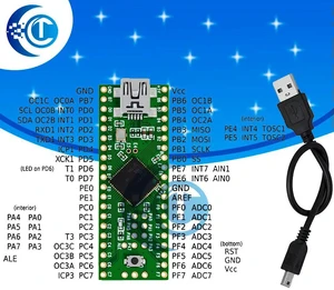 Teensy 2.0++ AT90USB1286 AVR USB Dev Board ISP Keyboard Mouse Simulation for Experiment Board Teensy 2.0++ AT90USB1286 AVR USB Dev Board ISP Keyboard Mouse Simulation for Experiment Board