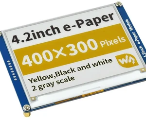 4.2inch 4.2' E-Ink Display Module Yellow Black White Three-color SPI Interface 4.2inch 4.2' E-Ink Display Module Yellow Black White Three-color SPI Interface
