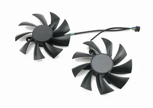 For Compatible with GTX 1650 1660 1660 TI XC/SC Ultra Graphics Card Fans For Compatible with GTX 1650 1660 1660 TI XC/SC Ultra Graphics Card Fans