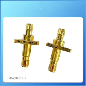 For SMA-KFK-1 SMA-M-KFK Glass Sintered Gas Sealed Vacuum RF Connector High Frequency Head Four Holes For SMA-KFK-1 SMA-M-KFK Glass Sintered Gas Sealed Vacuum RF Connector High Frequency Head Four Holes