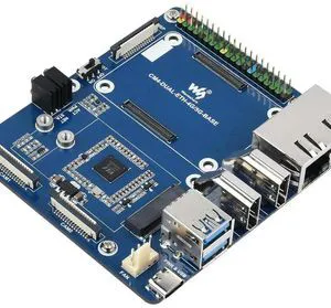 CM4-DUAL-ETH-4G/5G-BASE,Dual Gigabit Ethernet 5G/4G Base Board Designed for Raspberry Pi Compute Module 4 CM4-DUAL-ETH-4G/5G-BASE,Dual Gigabit Ethernet 5G/4G Base Board Designed for Raspberry Pi Compute Module 4