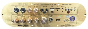 For high power subwoofer Bluetooth digital power amplifier board 2.1 channel 12V rechargeable high bass For high power subwoofer Bluetooth digital power amplifier board 2.1 channel 12V rechargeable high bass
