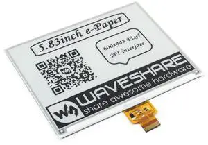 5.83inch E-Paper E-Ink Raw Display 648*480 Resolution Black White 2 Colors 5.83inch E-Paper E-Ink Raw Display 648*480 Resolution Black White 2 Colors