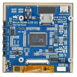 4inch HDMI Capacitive Touch IPS LCD Display (C), 720×720, Optical Bonding Screen 4inch HDMI Capacitive Touch IPS LCD Display (C), 720×720, Optical Bonding Screen