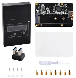 For 4B 2280 M.2 NVME SSD Expansion Board USB3.0 SSD Adapter Board Module For 4B 2280 M.2 NVME SSD Expansion Board USB3.0 SSD Adapter Board Module
