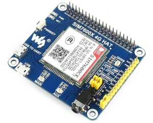 4G / 3G / 2G / GSM / GPRS / GNSS HAT for Raspberry Pi, LTE CAT4, for China 4G / 3G / 2G / GSM / GPRS / GNSS HAT for Raspberry Pi, LTE CAT4, for China