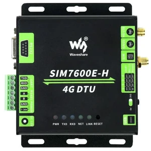 Industrial Grade SIM7600E-H 4G DTU, RS232/485/TTL to 4G LTE, GNSS Industrial Grade SIM7600E-H 4G DTU, RS232/485/TTL to 4G LTE, GNSS
