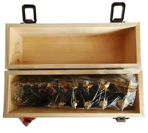 For 20-Piece Titanium-plated End Mill Set. Wooden Box Packaging HSS6542 Material. For 20-Piece Titanium-plated End Mill Set. Wooden Box Packaging HSS6542 Material.