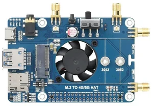 Raspberry Pi EM060K-GL LTE Cat-6 HAT, LTE-A Global Multi-band, GNSS Positioning, comes with EM060K-GL Module Raspberry Pi EM060K-GL LTE Cat-6 HAT, LTE-A Global Multi-band, GNSS Positioning, comes with EM060K-GL Module