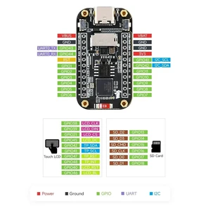 ESP32-S3-Matrix Development Board QMI8658 6DOF IMU 8*8 RGB Pixel Display Wi-Fi BTLE MCU Module ESP32-S3-Matrix Development Board QMI8658 6DOF IMU 8*8 RGB Pixel Display Wi-Fi BTLE MCU Module