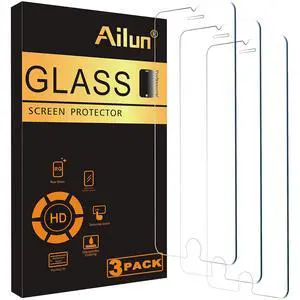 Ailun 3 Pack Screen Protector for Apple iPhone 8,7,6s,6, 4.7 Inch | 2.5D Edge, Tempered Glass, Case Friendly Ailun 3 Pack Screen Protector for Apple iPhone 8,7,6s,6, 4.7 Inch | 2.5D Edge, Tempered Glass, Case Friendly