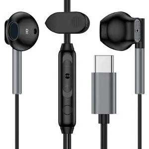 Wired Earbuds Headphones for Google Pixel 10a, 10, 9a, 9, 9 Pro XL, Fold, 8 | 8a, 8 Pro, 7, 7a, 7 Pro, USB C Earphones for 6, 6a, 6 Pro, 5, 4, 4 XL, - with Microphone, Comfort Semi in Ear Wired Earbuds Headphones for Google Pixel 10a, 10, 9a, 9, 9 Pro XL, Fold, 8 | 8a, 8 Pro, 7, 7a, 7 Pro, USB C Earphones for 6, 6a, 6 Pro, 5, 4, 4 XL, - with Microphone, Comfort Semi in Ear