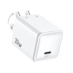 Fast Charging USB C Wall Phone Charger, GaN PD3.0 PPS Compact Foldable 33W | Small Foldable Plug, Travel Phone Charger Adapter for Apple iPhone 16/15 Pro Max Series,Galaxy S25/Pixel 9/iPad Pro (White) Fast Charging USB C Wall Phone Charger, GaN PD3.0 PPS Compact Foldable 33W | Small Foldable Plug, Travel Phone Charger Adapter for Apple iPhone 16/15 Pro Max Series,Galaxy S25/Pixel 9/iPad Pro (White)