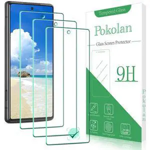 Pokolan 3 Pack Tempered Glass Screen Protecto for Google Pixel 7 | Support Unlocking, Anti Scratch, Bubble Free,Case Friendly, 9H Hardness Pokolan 3 Pack Tempered Glass Screen Protecto for Google Pixel 7 | Support Unlocking, Anti Scratch, Bubble Free,Case Friendly, 9H Hardness