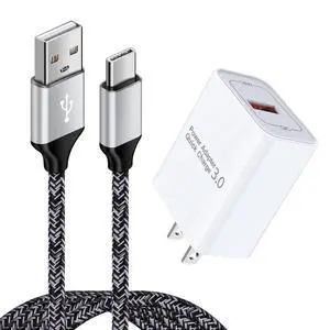 Android Fast Charging Plug Rapid Micro USB Charger Cable 6FT | Compatible for Samsung Galaxy S7,S6,J8,J7,J3V, LG Stylo 2 3 Plus,Moto G5,G5 Plus,E5 Play E6 E4 Android Fast Charging Plug Rapid Micro USB Charger Cable 6FT | Compatible for Samsung Galaxy S7,S6,J8,J7,J3V, LG Stylo 2 3 Plus,Moto G5,G5 Plus,E5 Play E6 E4
