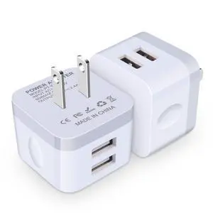 USB Wall Charger, Charging Cube,2Pack Flat USB Charger Block Charging Block Fast Charging Box Right Angle Plug Adapter for iPad Pro,iPad Air,iPad mini,iPhone 17 16 15 14 13 12 11,Samsung,Pixel 10 9 8 USB Wall Charger, Charging Cube,2Pack Flat USB Charger Block Charging Block Fast Charging Box Right Angle Plug Adapter for iPad Pro,iPad Air,iPad mini,iPhone 17 16 15 14 13 12 11,Samsung,Pixel 10 9 8