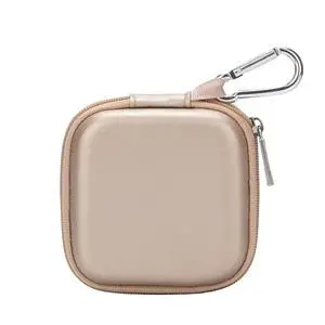 Ginsco Mini-Portable Hard Shell Square Earbuds Case for Apple EarPods/Samsung Galaxy Wired/Wireless Earbuds, Cell Phone Accessories Organizer with Carabiner for Earphones Ginsco Mini-Portable Hard Shell Square Earbuds Case for Apple EarPods/Samsung Galaxy Wired/Wireless Earbuds, Cell Phone Accessories Organizer with Carabiner for Earphones