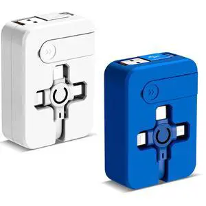 GTPOWER 3 in 1 Multiple Charger Cable 3A, 2Pack 3 in 1 Retractable Multi Charging Cable with IP/USB-C/Micro Ports, Phone Holder, Multiple Fast Charging Cord for Cell Phones, iPhone, Samsung, Tablets GTPOWER 3 in 1 Multiple Charger Cable 3A, 2Pack 3 in 1 Retractable Multi Charging Cable with IP/USB-C/Micro Ports, Phone Holder, Multiple Fast Charging Cord for Cell Phones, iPhone, Samsung, Tablets