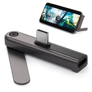 leizhan Adapter USB-C Male to Type-C Female 240W Fast Charging | Foldable Phone Holder, 480 Mbps Data Transfer, 90-Degree Angle, Premium Aluminum Alloy, for Phone/ Tablet leizhan Adapter USB-C Male to Type-C Female 240W Fast Charging | Foldable Phone Holder, 480 Mbps Data Transfer, 90-Degree Angle, Premium Aluminum Alloy, for Phone/ Tablet