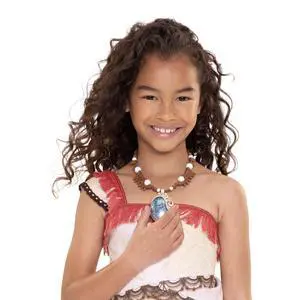 Disney Moana 2 Moana's Necklace Magical Sea Shell Star Light-Up Necklace for Girls Role Play and Dress Up, Officially Licensed by Disney, Great Birthday & Holiday Gift Disney Moana 2 Moana's Necklace Magical Sea Shell Star Light-Up Necklace for Girls Role Play and Dress Up, Officially Licensed by Disney, Great Birthday & Holiday Gift