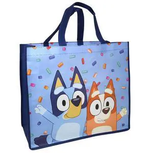Bluey Large Eco Friendly Non Woven Tote bag with Hangtag Bluey Large Eco Friendly Non Woven Tote bag with Hangtag
