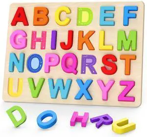 Zeoddler Alphabet Puzzles, Wooden Puzzles for Toddlers, ABC Shape Puzzles for Kids, Preschool Learning Activities, Gift for Girls Boys Zeoddler Alphabet Puzzles, Wooden Puzzles for Toddlers, ABC Shape Puzzles for Kids, Preschool Learning Activities, Gift for Girls Boys